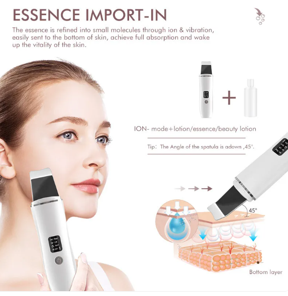 YouthBoost ultrasonic skin scrubber — view 5