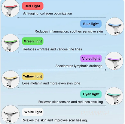 Glow-Boost LED neck and face massager — view 8