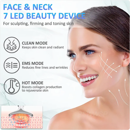 Glow-Boost LED neck and face massager — view 10