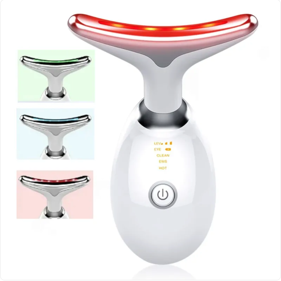Glow-Boost LED neck and face massager — view 3