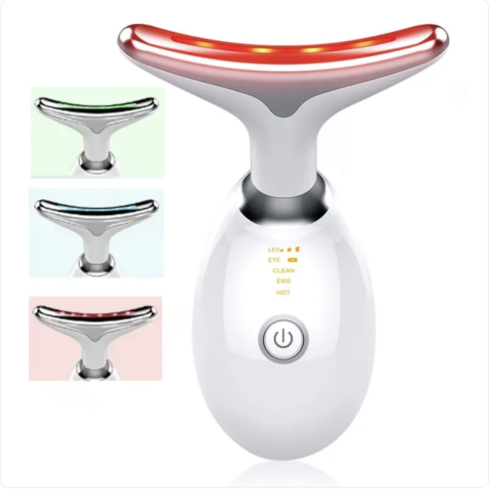 Glow-Boost LED neck and face massager — view 3